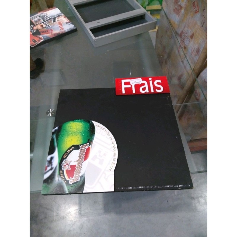 PANNEAU PUB KRONENBOURG ARDOISE