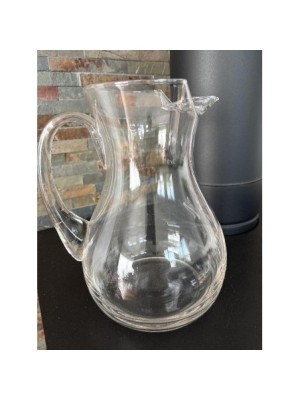 TRES GRAND PICHET EN VERRE