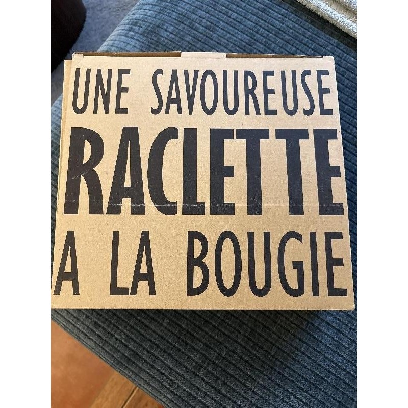 RACLETTE A LA BOUGIE