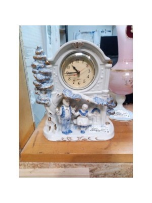 HORLOGE QUARTZ PORCELAINE