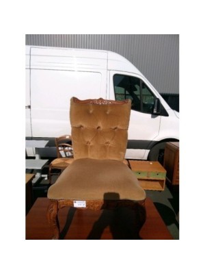 CHAISE ANCIENNE VELOUR 