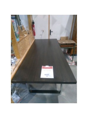 TABLE PIED INOX