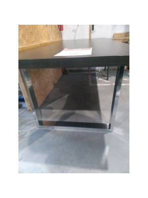 TABLE PIED INOX