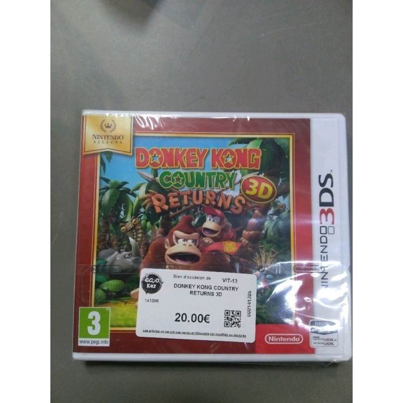 DONKEY KONG COUNTRY RETURNS 3D
