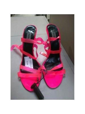 SANDALES ROSE FLUO KARL LAGERFELD TAILLE 40