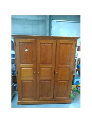 ARMOIRE 3 PORTES EN SAPIN 
