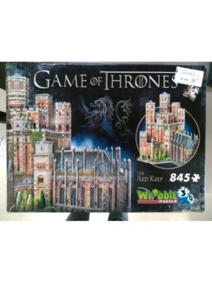 PUZZLE 3D GAME OF THRONES, THE RED KEEP, 845 PIECES