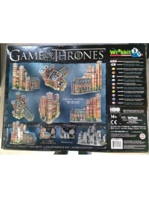 PUZZLE 3D GAME OF THRONES, THE RED KEEP, 845 PIECES