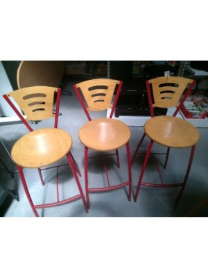 LOT DE 3 TABOURETS