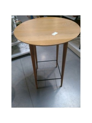 TABLE HAUTE MANGE DEBOUT EN CHENE