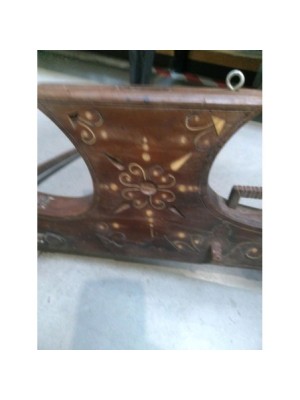 ANCIENNE ARBALETE SCULPTE
