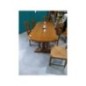 table monastaire avec 6 chaise 